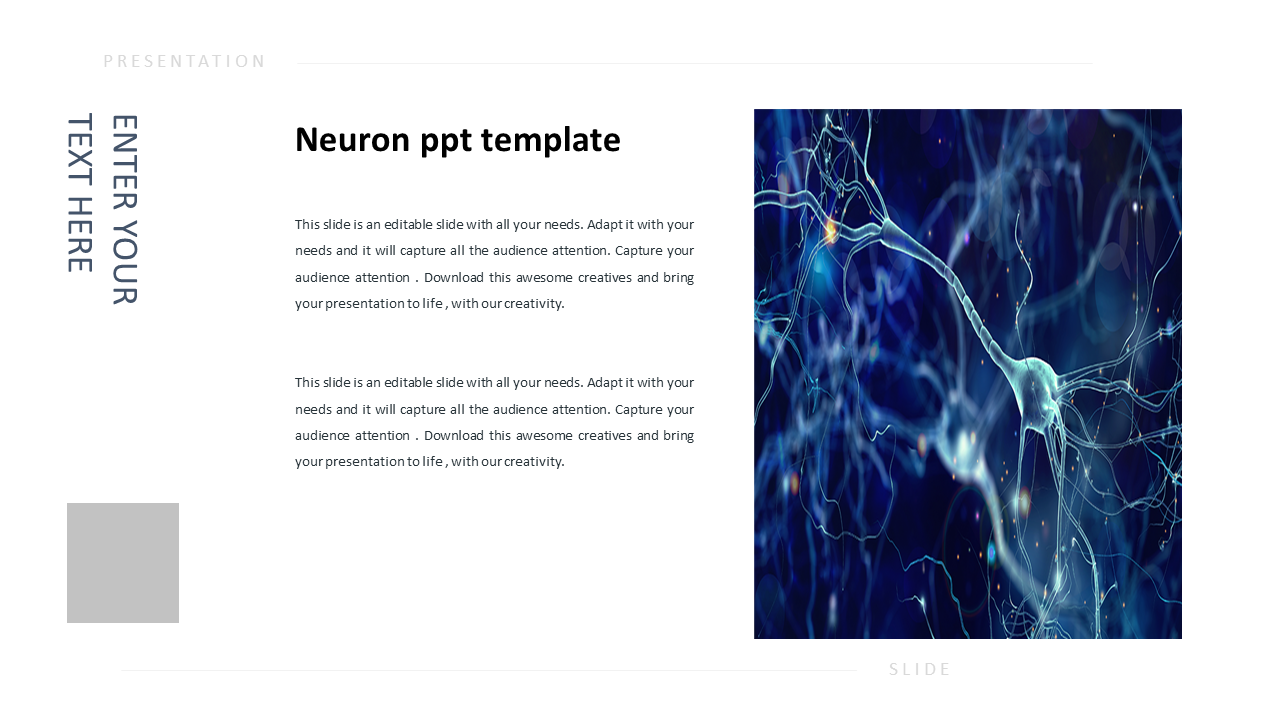 neuron ppt template